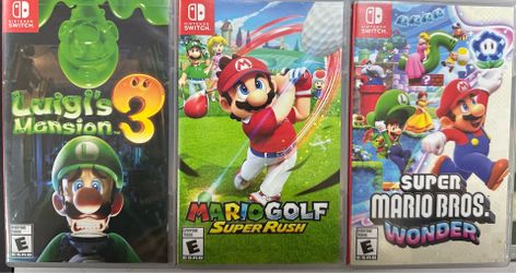 Nintendo Switch Mario games