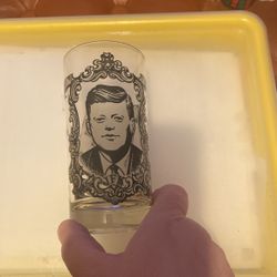JFK Drinking Glass 