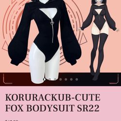 Cute Fox Halloween costume