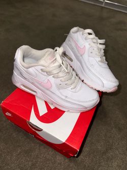 Nike Air Max 90 White Pink Sneakers