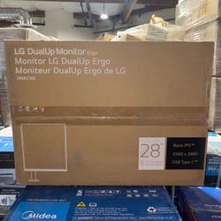 LG 28” 16:18 DualUp Monitor with Ergo Stand and USB Type-C