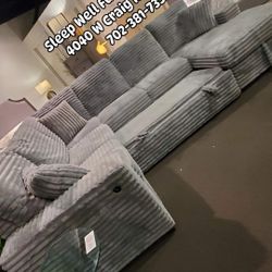 🙋‍♂️ Sectional Sleeper! 👉 Furniture Queen Bedroom, Dining Table Sets, Bunk Beds Avail 