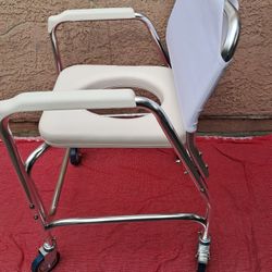 New Rolling  Shower  Chair 