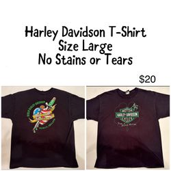 Harley Davidson T-shirt large