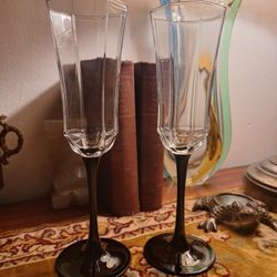 Luminarc Octime Crystal Champagne Flutes