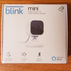 Blink Mini Security Camera White Or Black