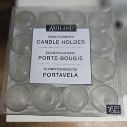 30 Glass Candle Holders New