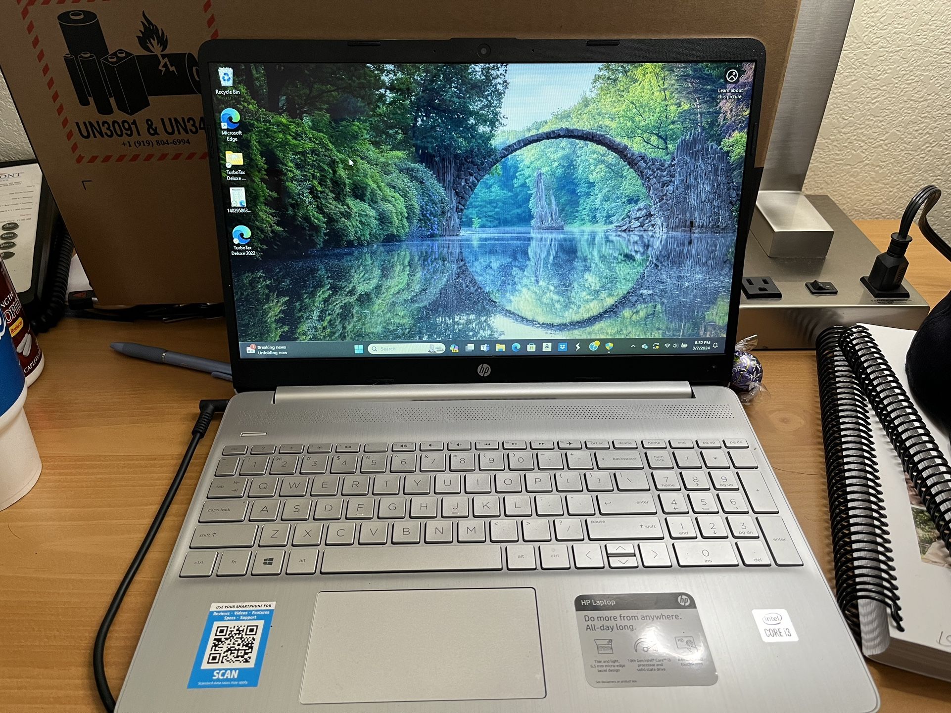 HP Laptop With Touch Screen And 10 Key