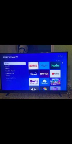 Philips 43inch Roku Smart 4ktv HDR Resolution 120 Fps 2160 P