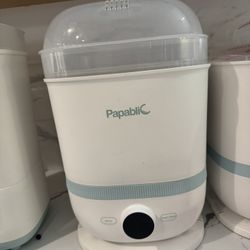 Papablic Bottle Sterilizer - Free 200 Storage Milk Bags
