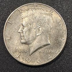 1964 Kennedy Half Dollar – 90% Silver