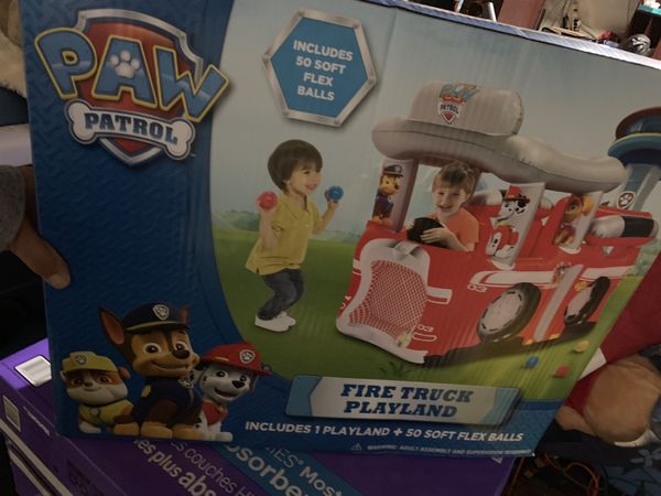 Paw Patrol Fire Truck Ball Pit For Sale In San Jose Ca Offerup