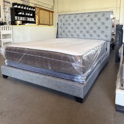 Queen Bed And Mattress 