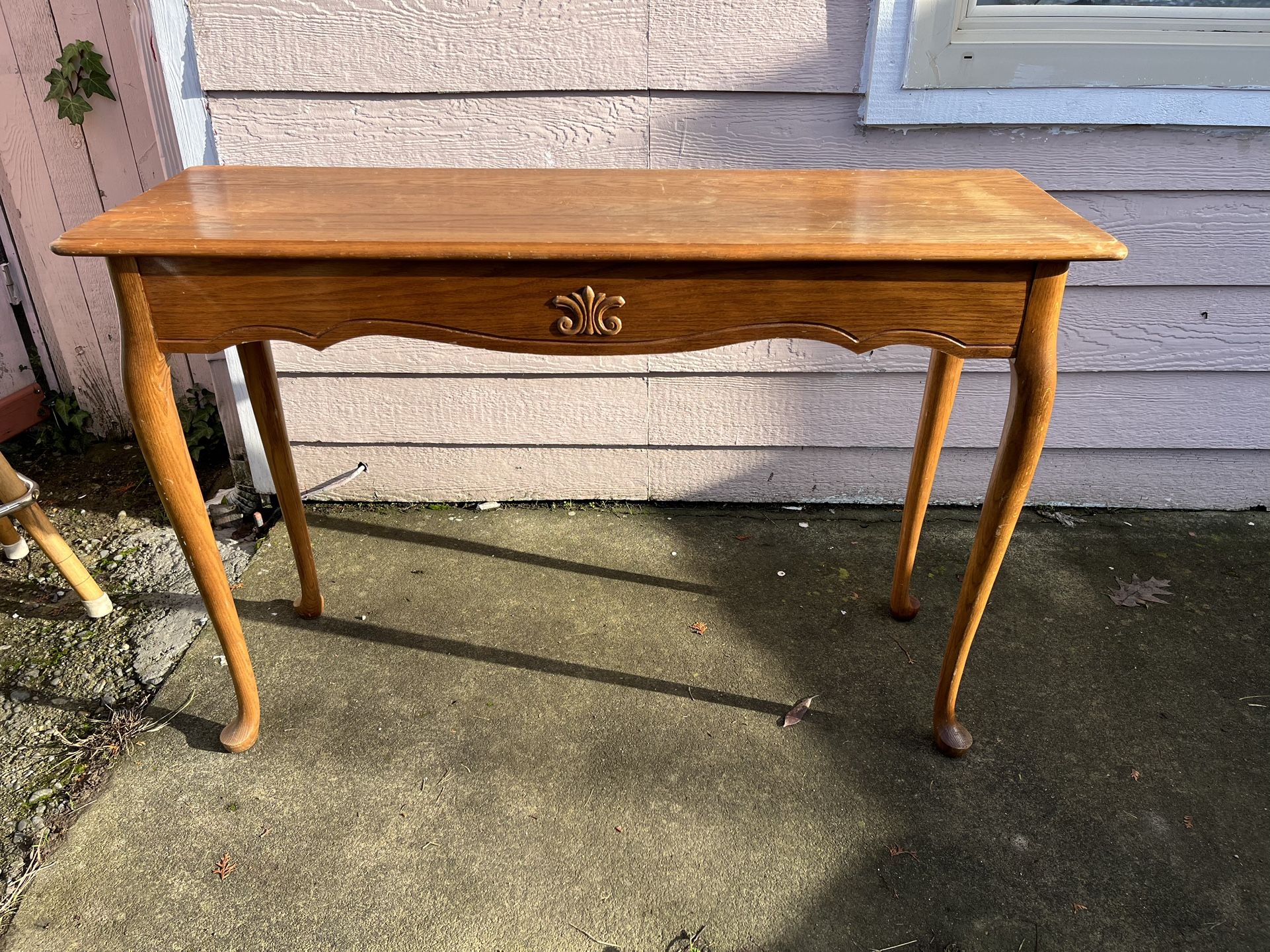 Vintage solid wood Console Long Table