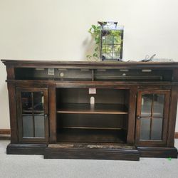 Ashley Furniture Roddinton 72” TV Stand / Entertainment Center – Dark Brown