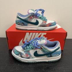 Nike dunk futura laboratories bleached augu