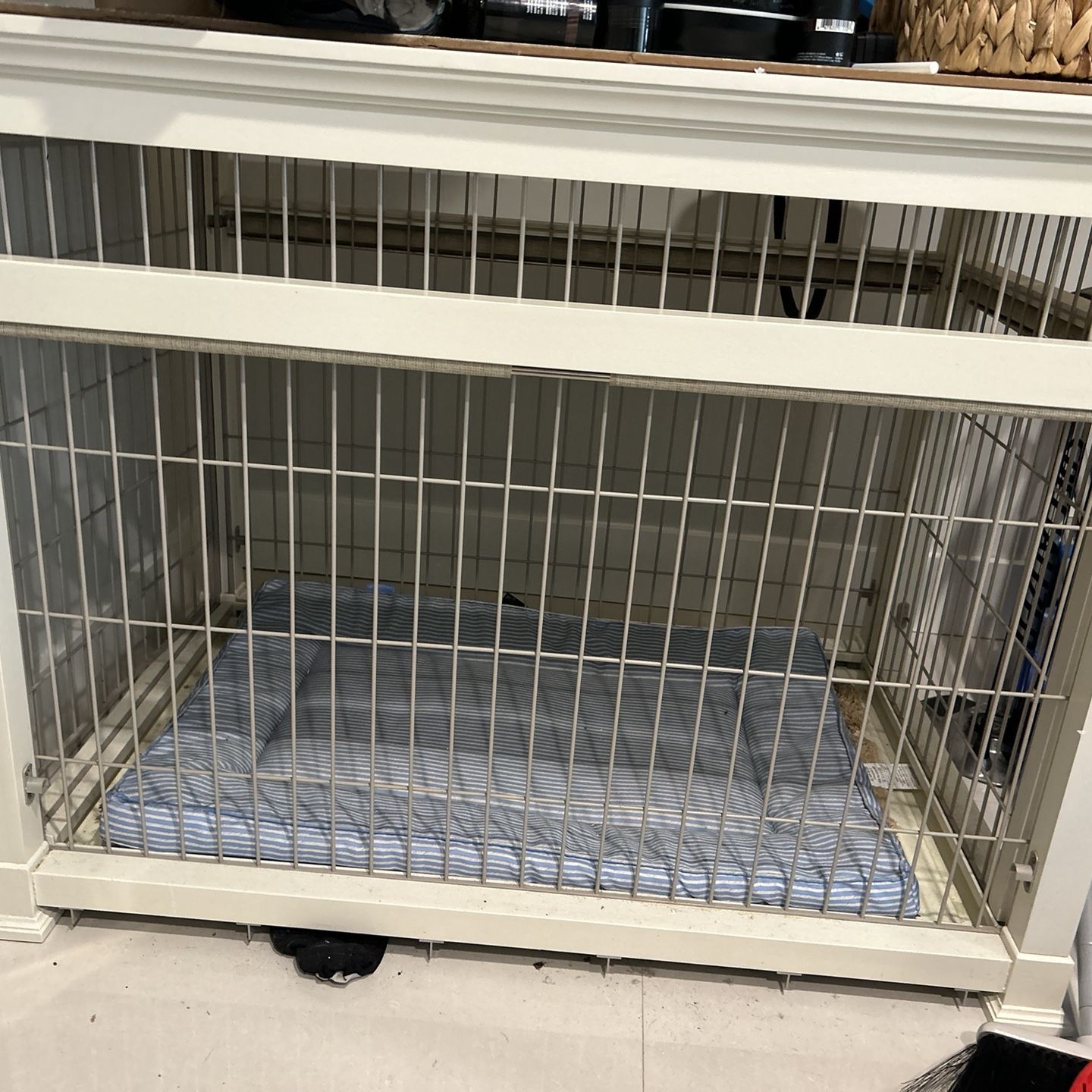 Large Wood Dog Crate