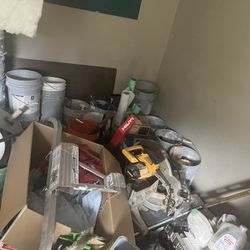 Room Full Of Construction Tools 