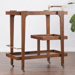 Mid Century Bar Cart