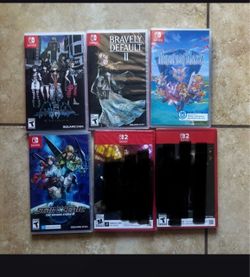 Nintendo switch games new $25 each one or 2 for $45 price firm