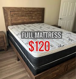 New full mattress mattress only $120