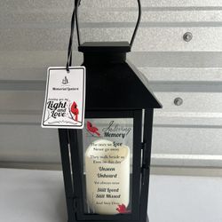 Cardinal Memorial Lantern