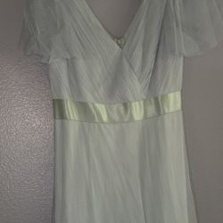 Mint Green Dress