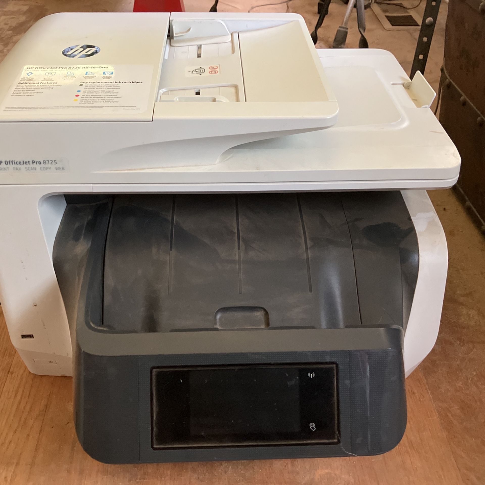 Printer HP Office Jet Pro 8725