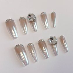 Handmade Press On Nails, S M Size Only