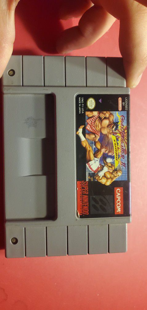 Street Fighter 2 II Turbo (Super Nintendo SNES) Cartridge Authentic Tested