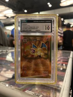 Charizard Celebrations Metal Card CGC 10