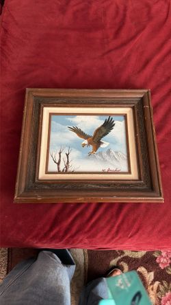 Eagle Painting By W. Amadio