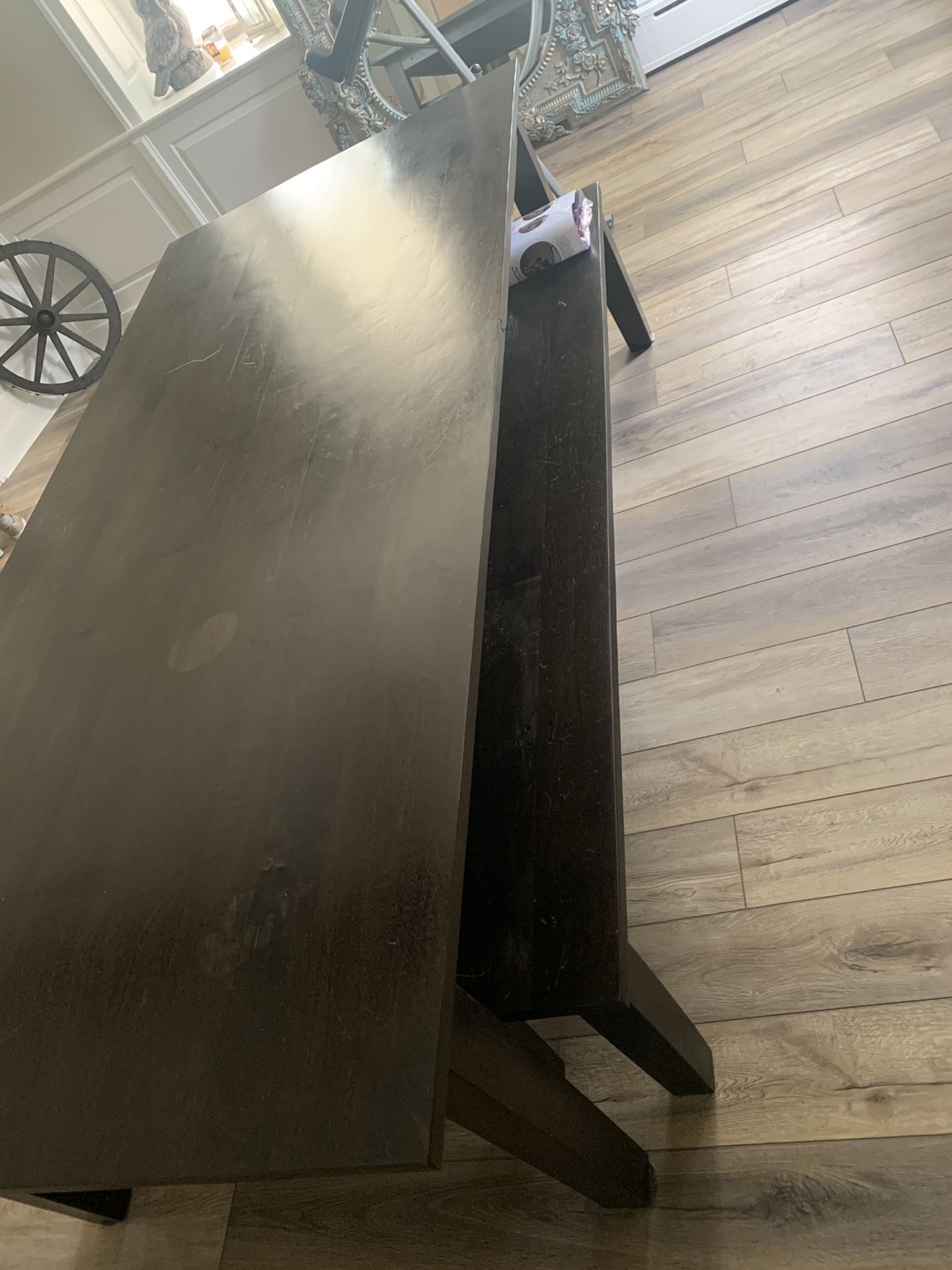 Kitchen Table Large With Benches