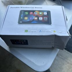 Portable Wireless Car Stereo