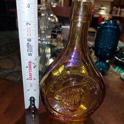 Vintage Wheaton bottle $18  Carnival glass