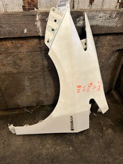 Toyota Prius Fender Driver Side LH White 2010 - 2015 ; J444