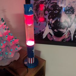 Star Wars Lucasfilm Motion Lava Lamp Blue/Red/White Marvel 2016 Intertek TESTED!