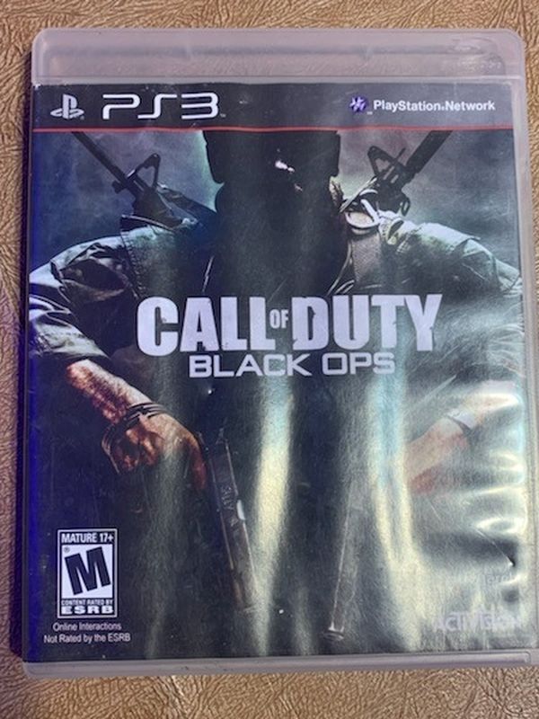 PS3 Call Of Duty Black Ops 1