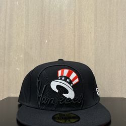New black Yankees hat