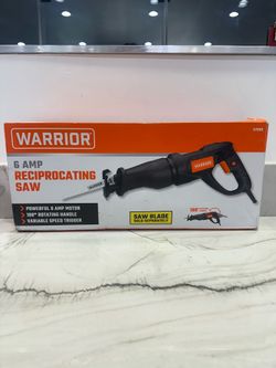 Warrior 6 Amp Reciprocating Corded Saw with Variable Speed Trigger