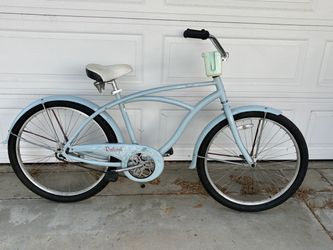 Lightweight Aluminum Frame 26” Beach Cruiser Bike