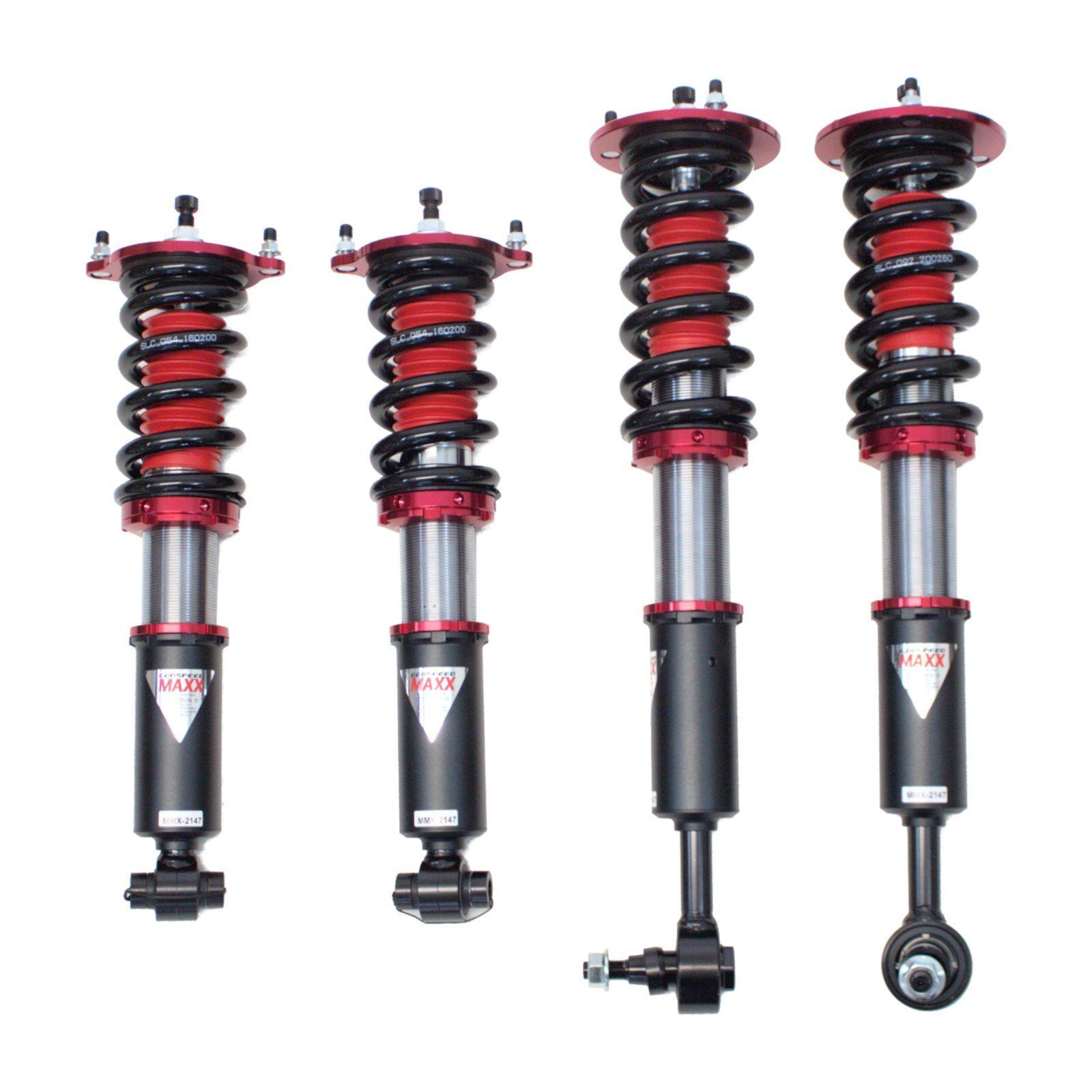GODSPEED MMX2147 MAXX DAMPER COILOVERS LOWERING KIT (ABC-TO-COIL) STRUT SHOCK SUSPENSION FOR MERCEDES-BENZ SL-CLASS (R230) 2003-12