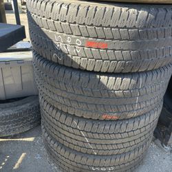 275-60-20 Used Tires 275/60/20 Llantas Usadas