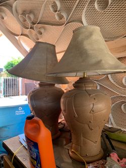 Two really nice lamps for your home decor