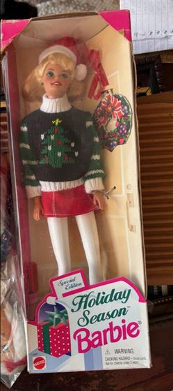 Special edition Holiday  barbies