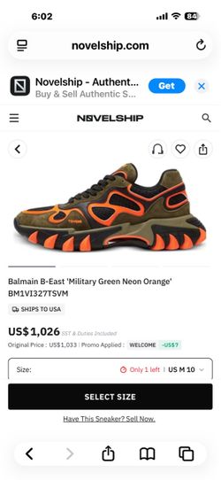 Nike Balmain sneakers