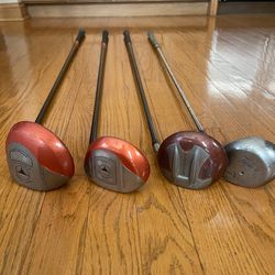 Set of 4 Vintage Taylormade Drivers