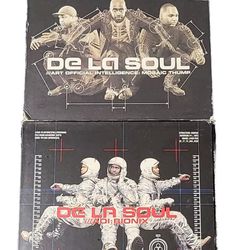 De La Soul 2 CD Lot AOI Bionix Intelligence Music Thump Art Offical Intelligence