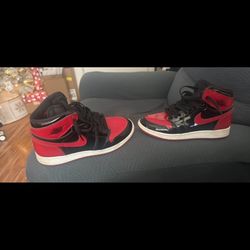 Nike Og Patent Size 7y Like New 