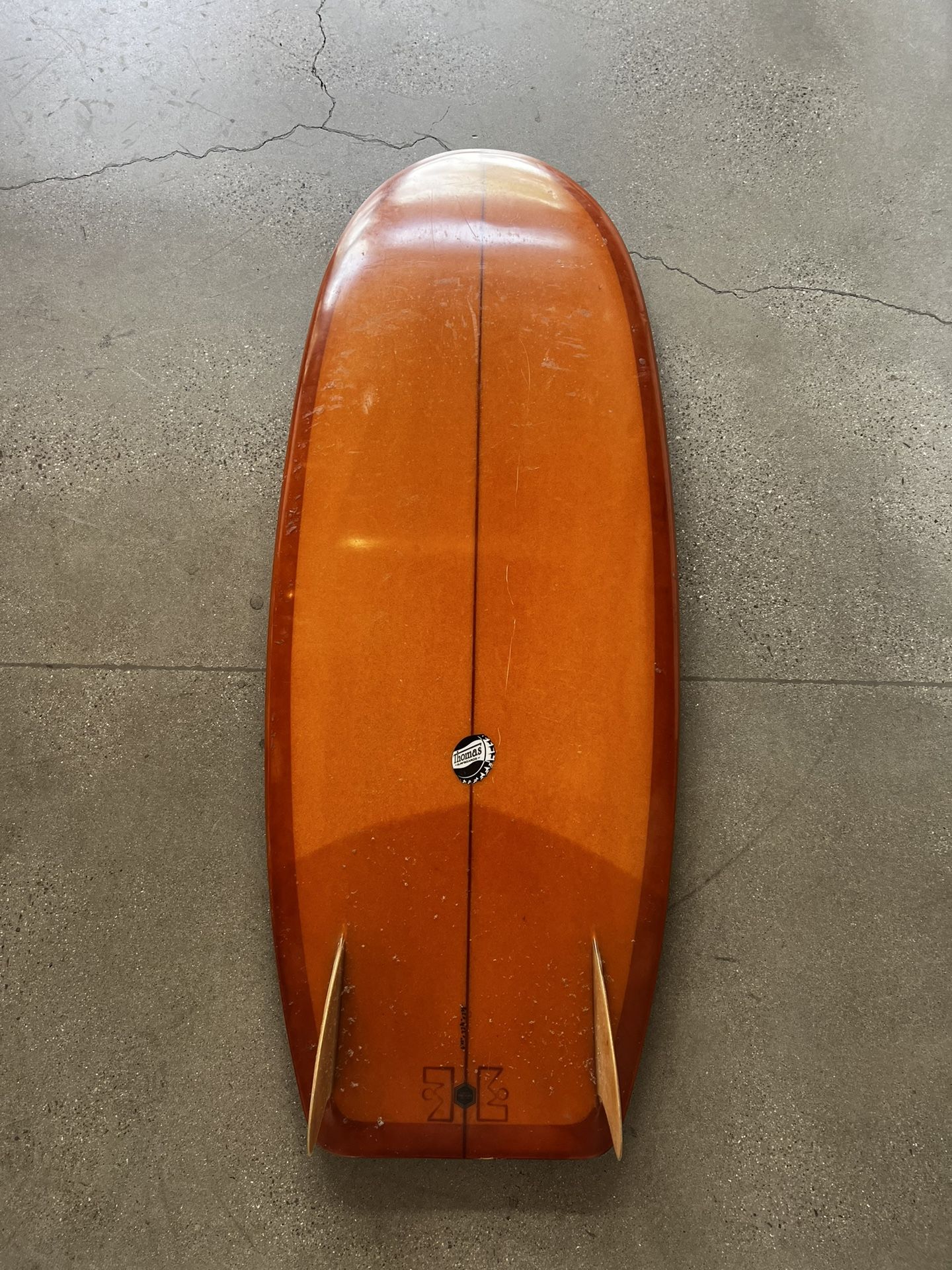 THOMAS SURFBOARDS TWIN FIN